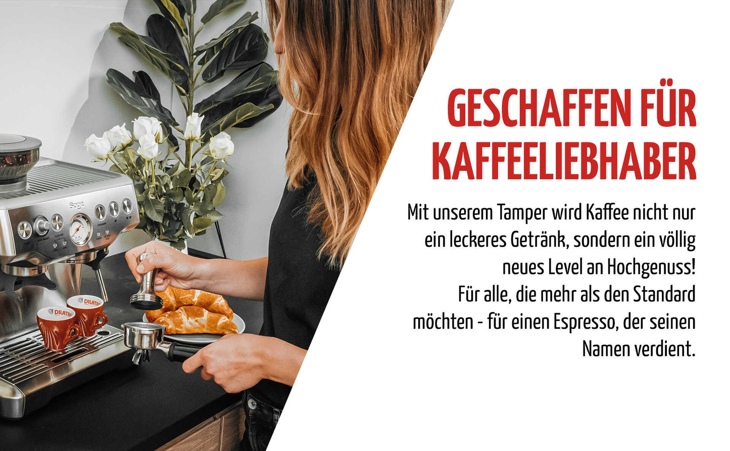 Kaffee Tamper [51mm] aus 1.4301 Edelstahl