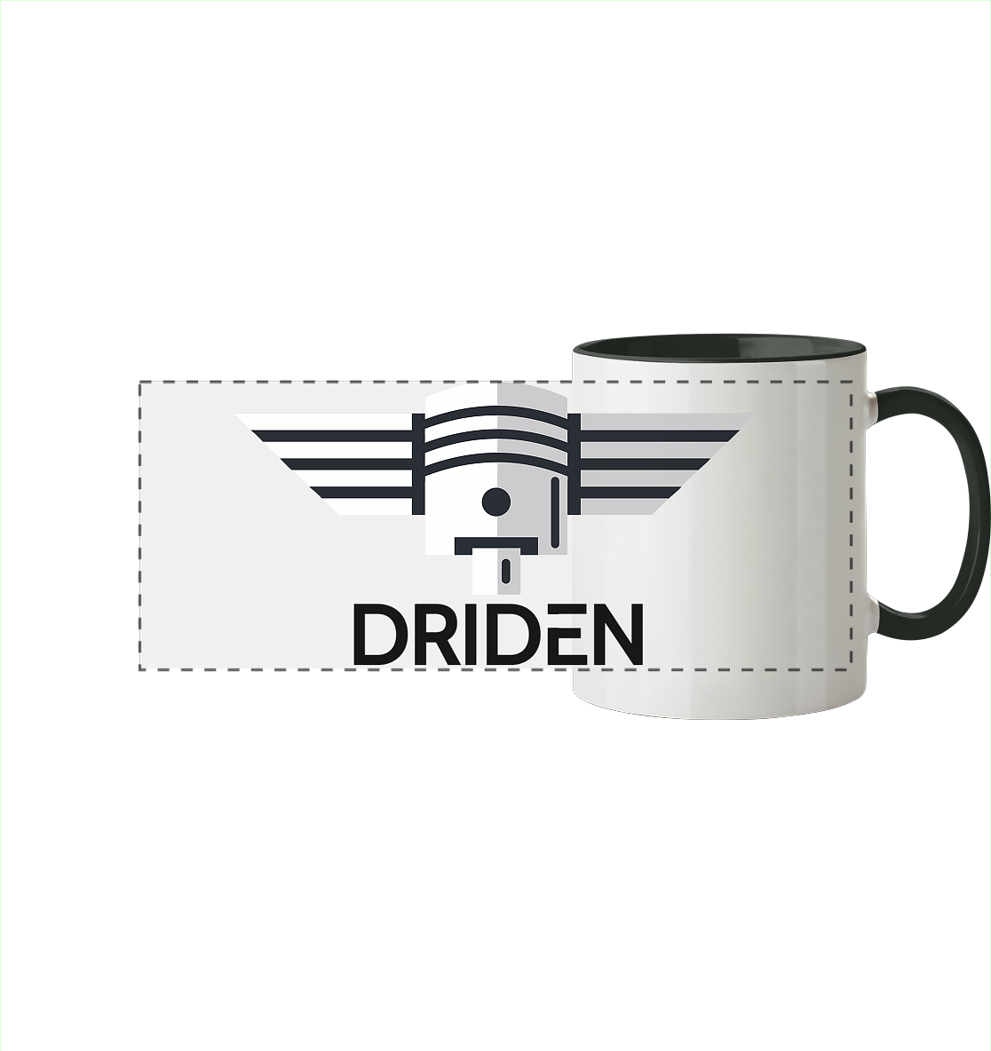 TASSE - RIDER - ZWEIFARBIG